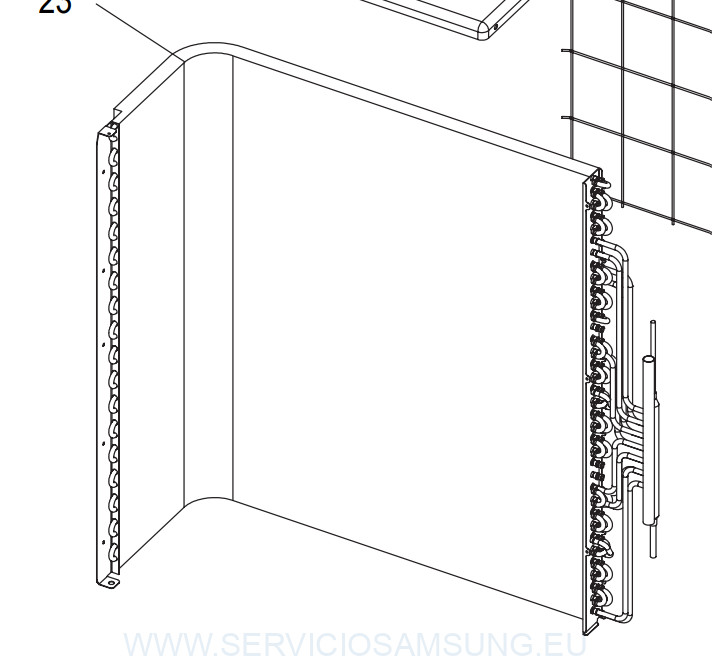 DB96-08873A CONJUNTO CONDENSADOR AIRE ACONDICIONADO SAMSUNG