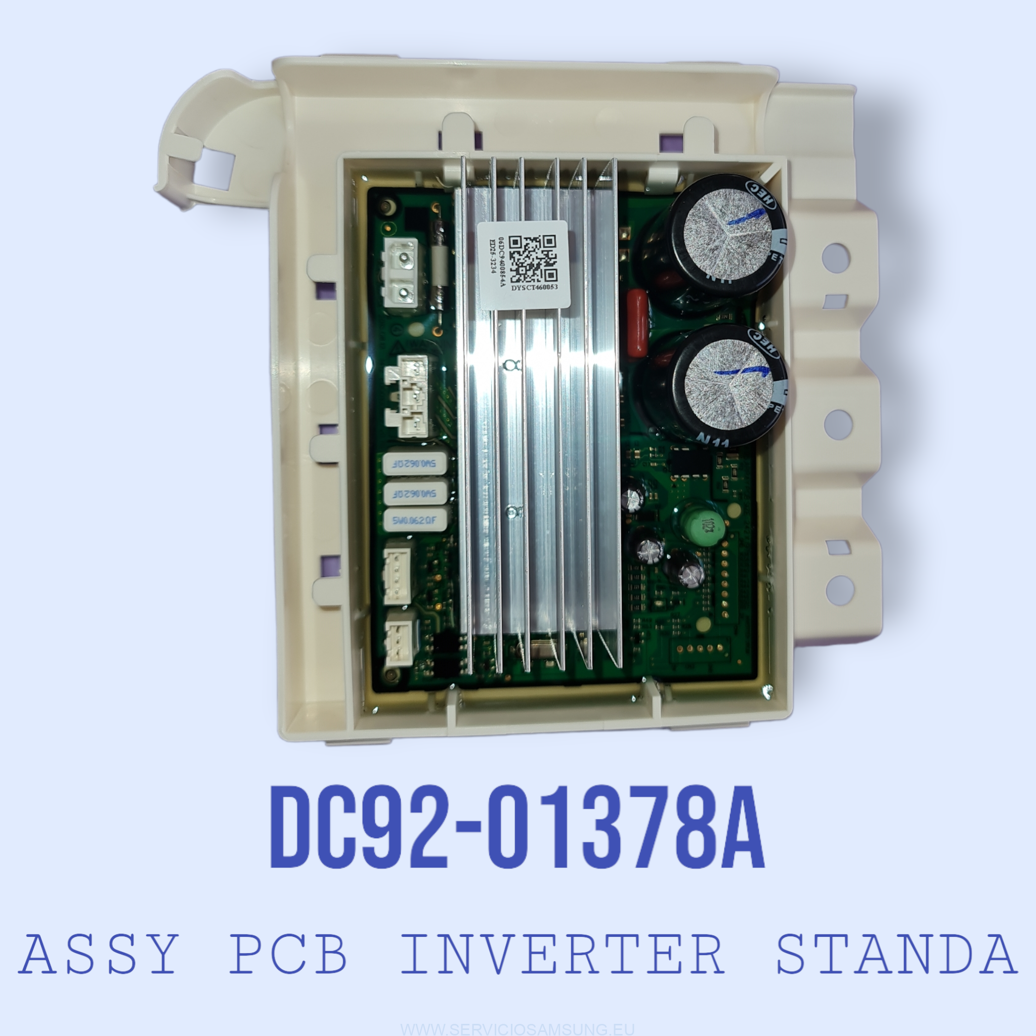 DC92-01378A Placa inverter lavadora Samsung