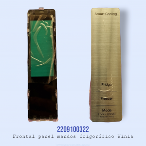 2209100322 Frontal panel mandos frigorífico Winia