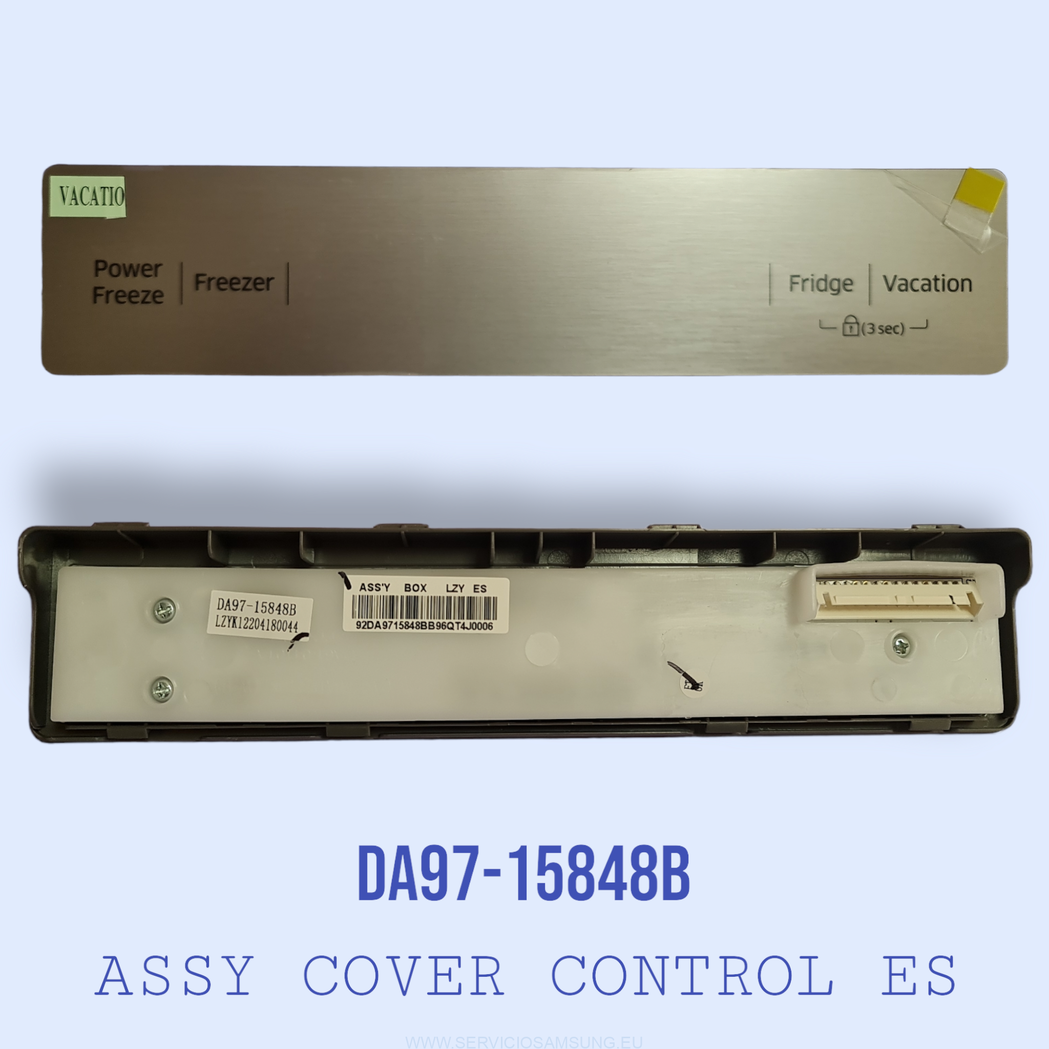 DA97-15848B PANEL FRONTAL FRIGORIFICO SAMSUNG