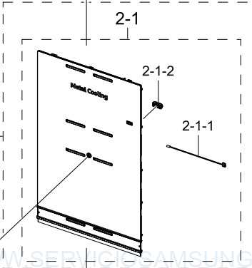DA97-23195B TAPA PROTECTORA EVAPORADOR FRIGORIFICO SAMUSNG