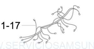 DG96-00898A CABLEADO COMPLETO HORNO SAMSUNG