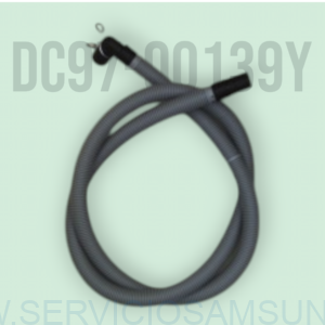 Manguera de desagüe original Samsung DC97‑00139Y para lavadora, repuesto OEM, Samsung
