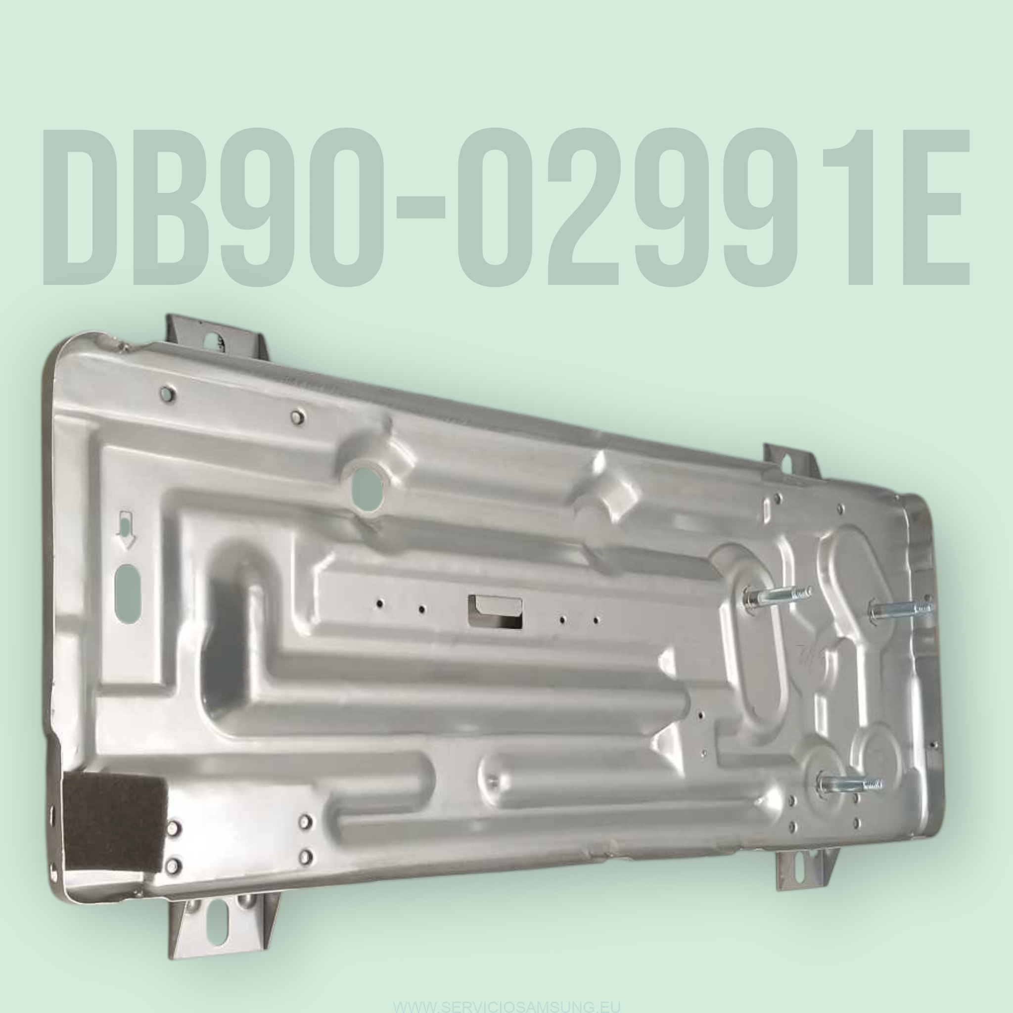DB90-02991E – Base exterior / soporte del compresor de la unidad exterior de aire acondicionado Samsung