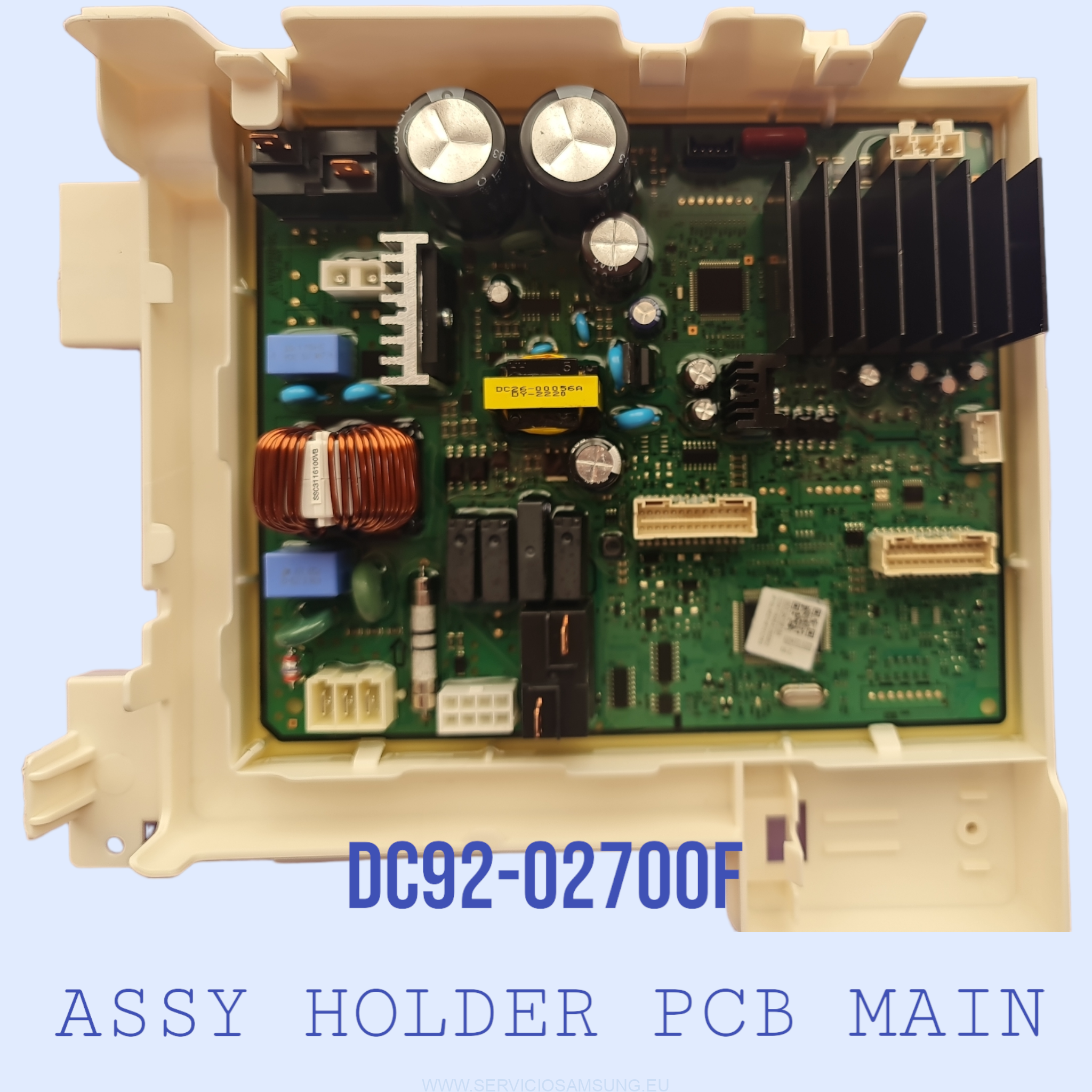 DC92-02700F CONJUNTO PROGRAMADOR LAVADORA SAMSUNG