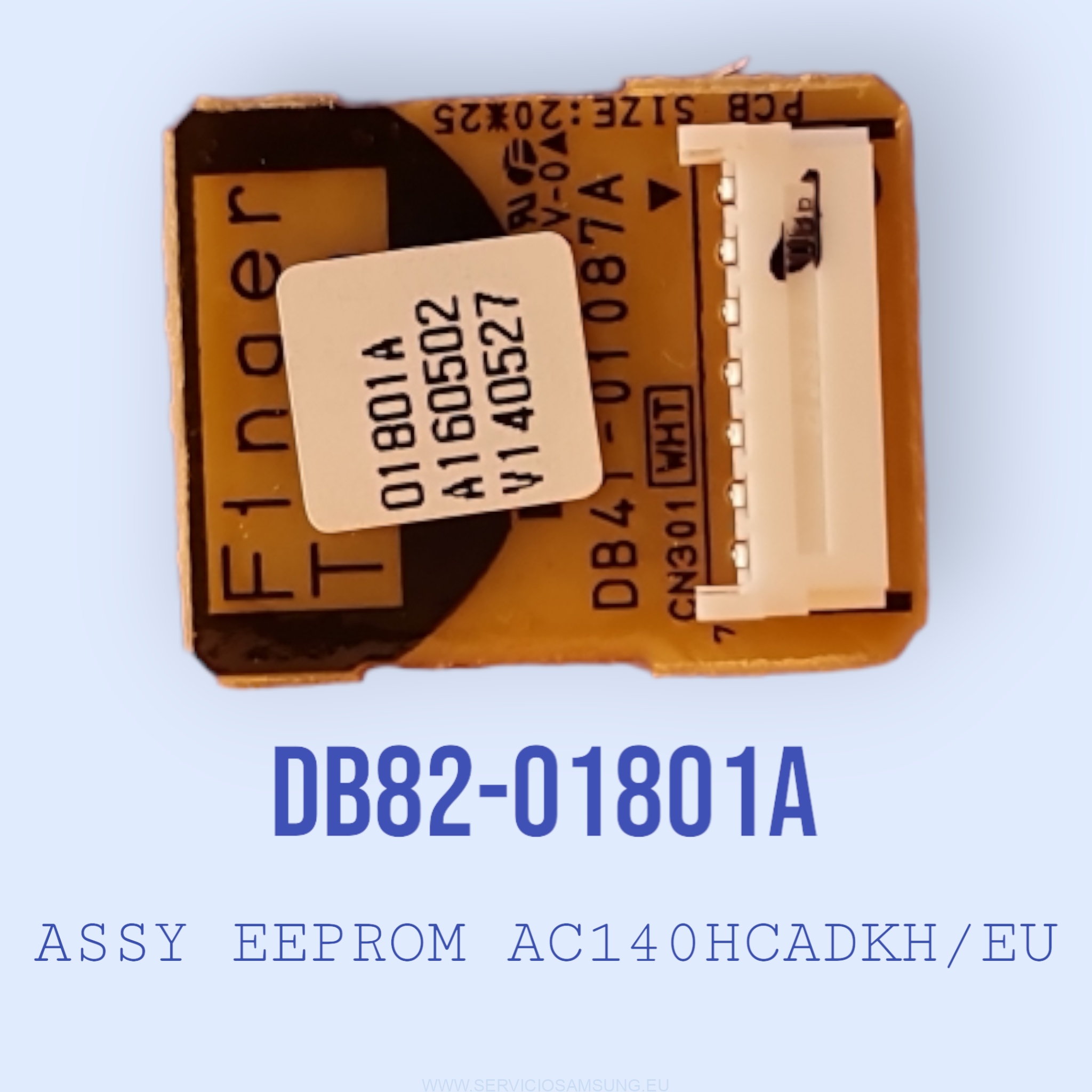 DB82-01801A MEMORIA EEPROM AIRE ACONDICIONADO SAMSUNG