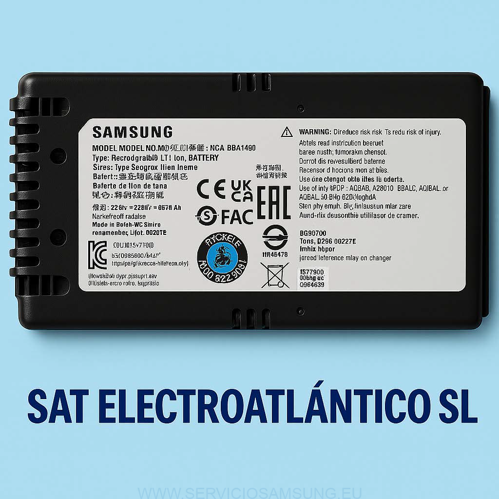 DJ96-00227E BATERIA ASPIRADORA SAMSUNG