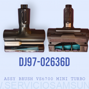 DJ97-02636D CONJUNTO COMPLETO MINI CEPILLO ASPIRADOR SAMSUNG