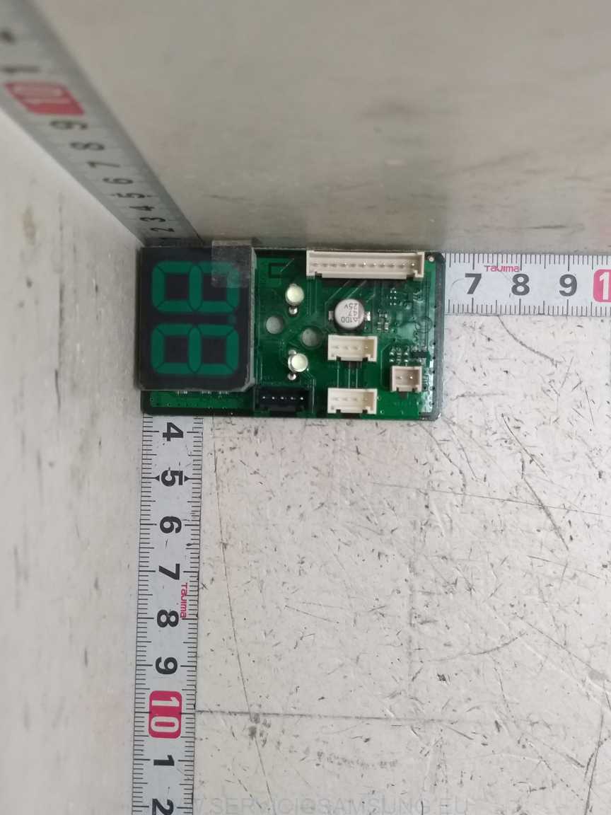 DB92-02877A PLACA DISPLAY AIRE ACONDICIONADO SAMSUNG