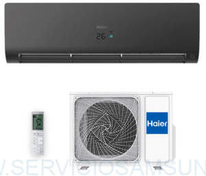 Mono Split Residencial Inverter FLEXIS PLUS Negro