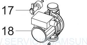 DB96-21144A CONJUNTO BOMBA DE AGUA