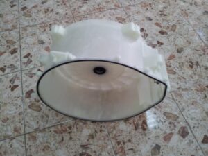 DC97-15236A SEMI Semicuba Trasera para Lavadora Samsung | Repuesto Original OEM
