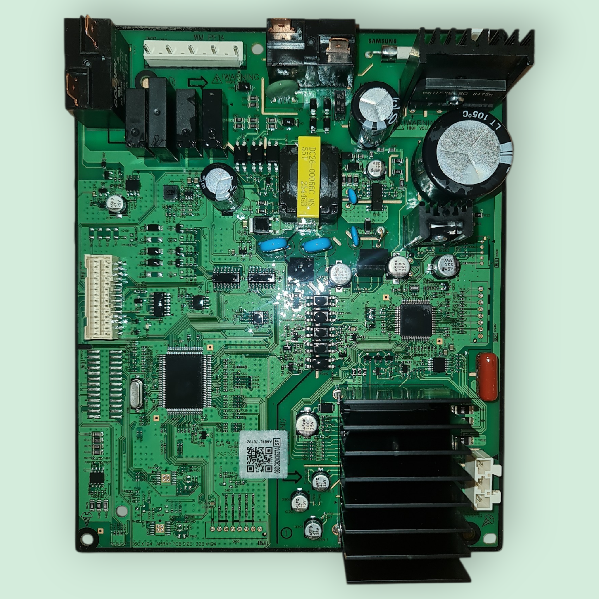 DC94-15423G CONJUNTO PROGRAMADOR LAVADORA SAMSUNG