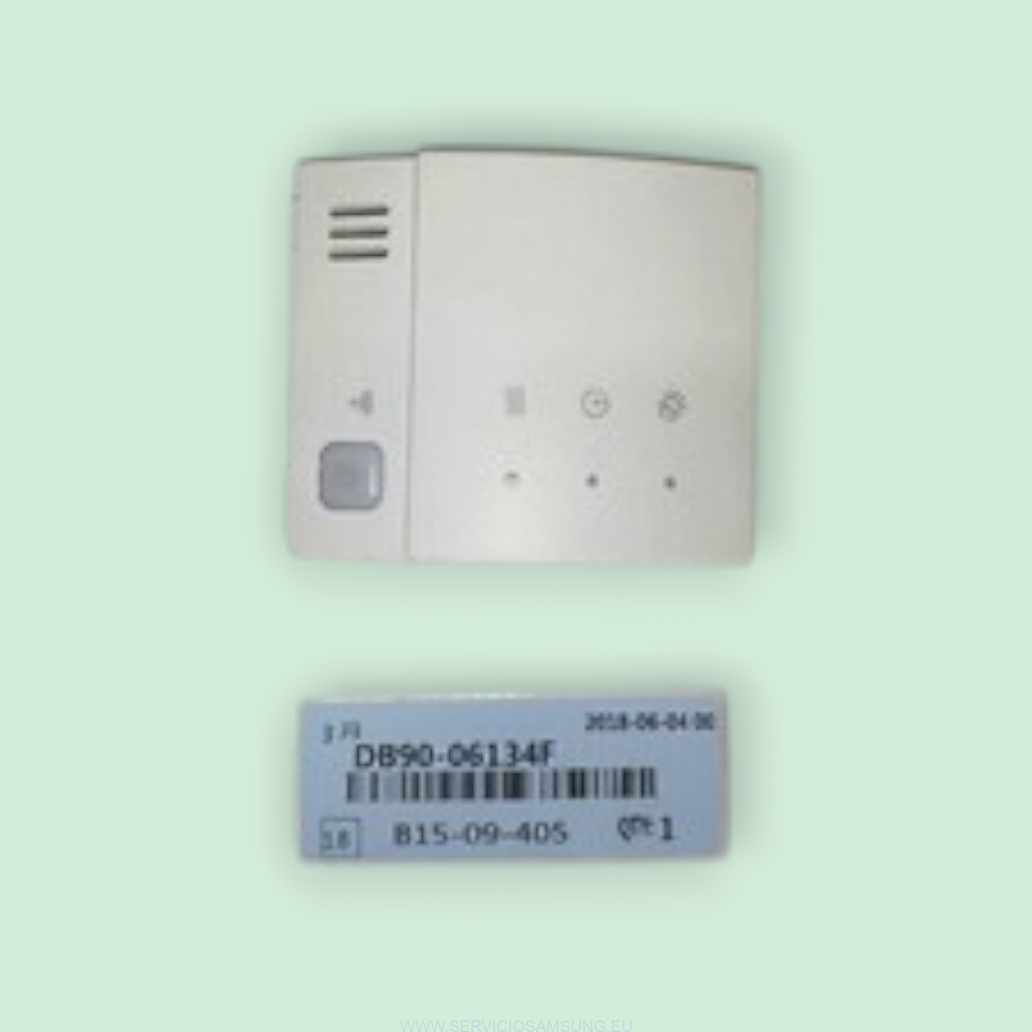 DB90-06134F – Cover Assembly Display / Moldura del panel LED para aire acondicionado Samsung