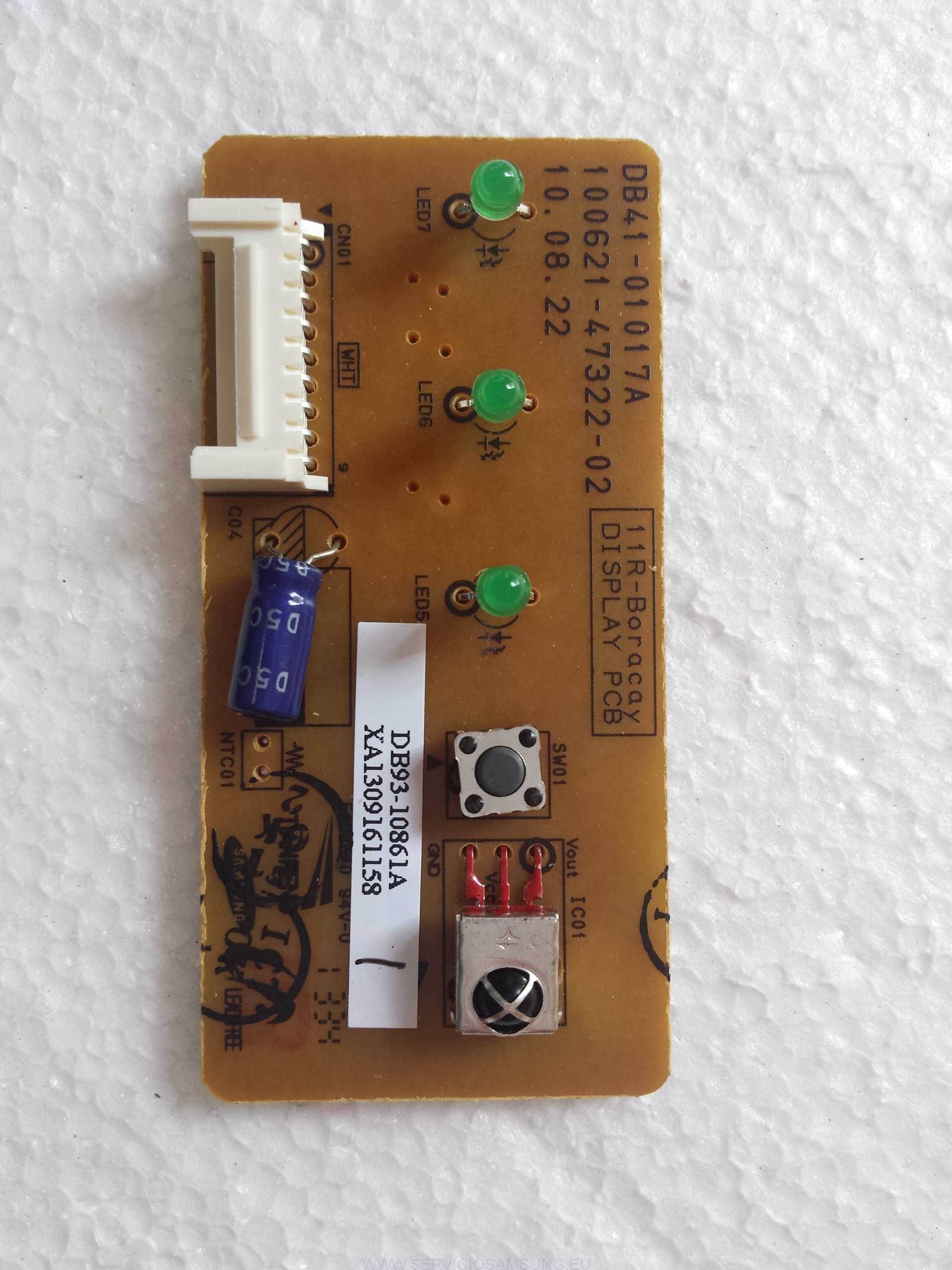 DB93-10861A PLACA RECEPTORA AIRE ACONDICIONADO SAMSUNG
